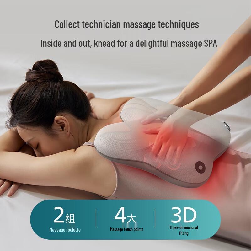 Philips Heated Lumbar Massage Pillow