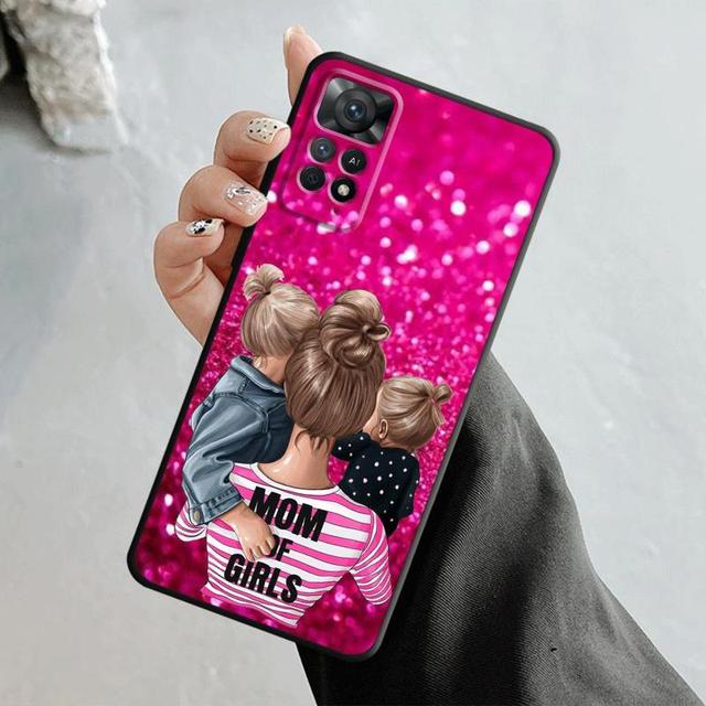 Husa de telefon pentru Xiaomi Redmi Note 12 11t 11s 11 10 8 Pro 9 9s 9t 8t pentru Mi 10 8 9a 9c 10c K40 Femei Super Mom Baby Princess Queen