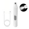 Quiet Operation Pet Nail Trimmer LED Nail Grinder Electric Dog Nail Grinder  Pet Supplies