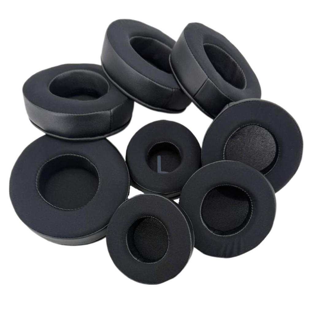 Ear Cushions Ergonomic Iced Gel Cooling Headphone Earpads Optimaled For Circular Universal Over-Ear Headsets 70mm -105mm
