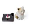 Shoyeido Incense Burner Urara Maneki Neko Made in Japan