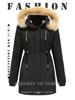 2024 Autumn/Winter Women's Thick Lambswool Cotton Jacket with Removable Hood and Fleece Lining
