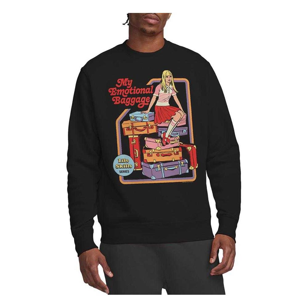 Steven Rhodes Unisex Adult My Emotional Baggage Sweatshirt