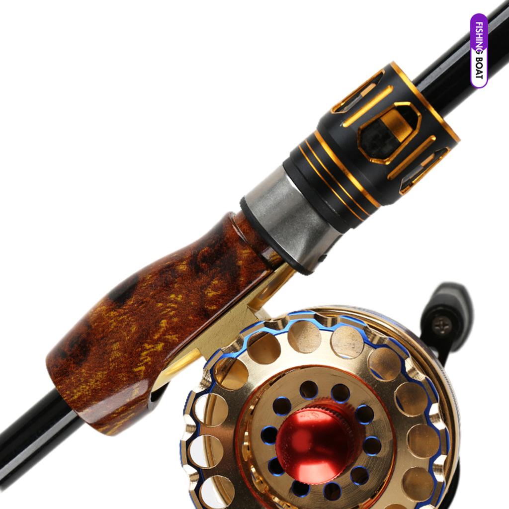 Spinning Reel Seat Body Kit 11.5mm Aluminum Rod Refit Component Repair Accessories Spinning Rod Reel Seat Handle Grip