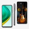 Retro Rock Music Electric Guitar Phone Case For Xiaomi Poco F7 Ultra X7 X5 X6 F6 Pro M5S M6 X3 X4 Mi 15 14 12T 11T 10T F5 F3 M4