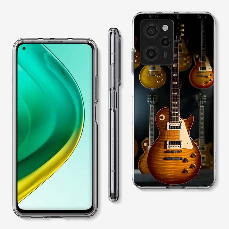 

Retro rock Music Electric Guitar Phone Case For Xiaomi Poco F7 Ultra X7 X5 X6 F6 Pro M5S M6 X3 X4 Mi 15 14 12T 11T 10T F5 F3 M4 Xiaomi Poco M6 Pro