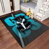 Colorful Cute Cartoon Kids Characters Area Rug, Non-Slip Washable Throw Carpet for Living Room Bedroom Entryway Home - Home Gift