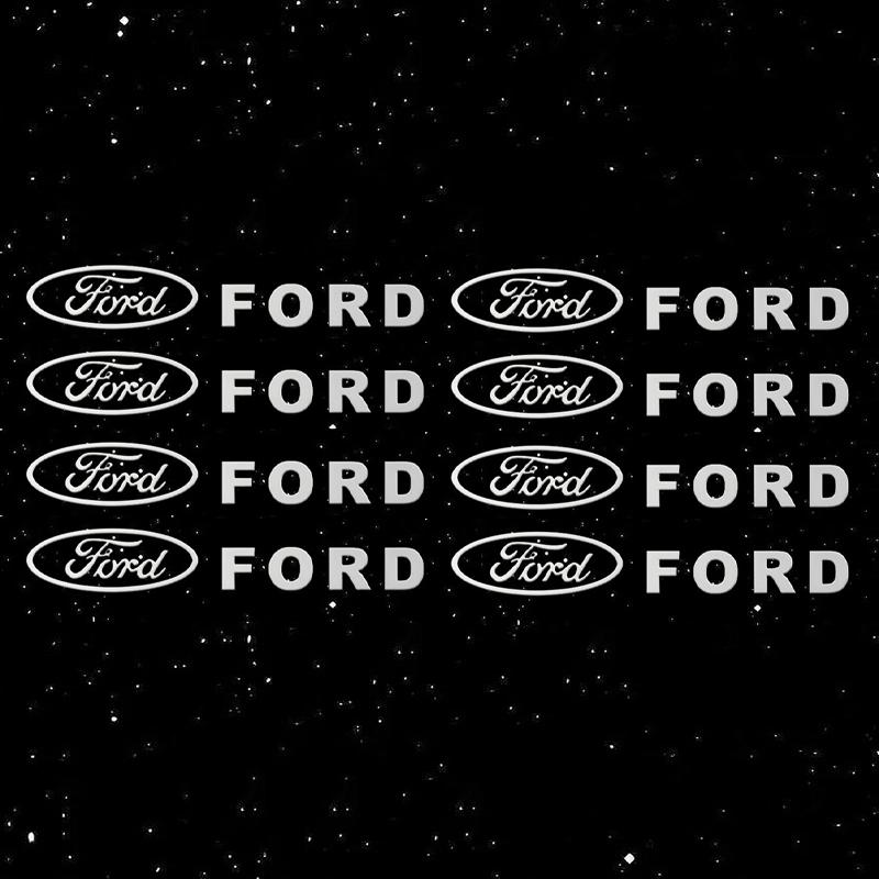 VCLG2 3D Car Styling Metal Sticker Interior Decorative Decals For Ford Escape Kuga Mondeo Ecosport Fiesta Focus 2 3 MK1 MK2 Fusion