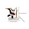 Panda Key Holder Tray Organizer Cartoon Decorative Hook Board