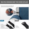 1/2/3/4 Seater  Elastic Strap Sofa Covers Waterproof Sofa Slipcovers  Non Slip Cover for Kids Pets Washable Sofa Protector