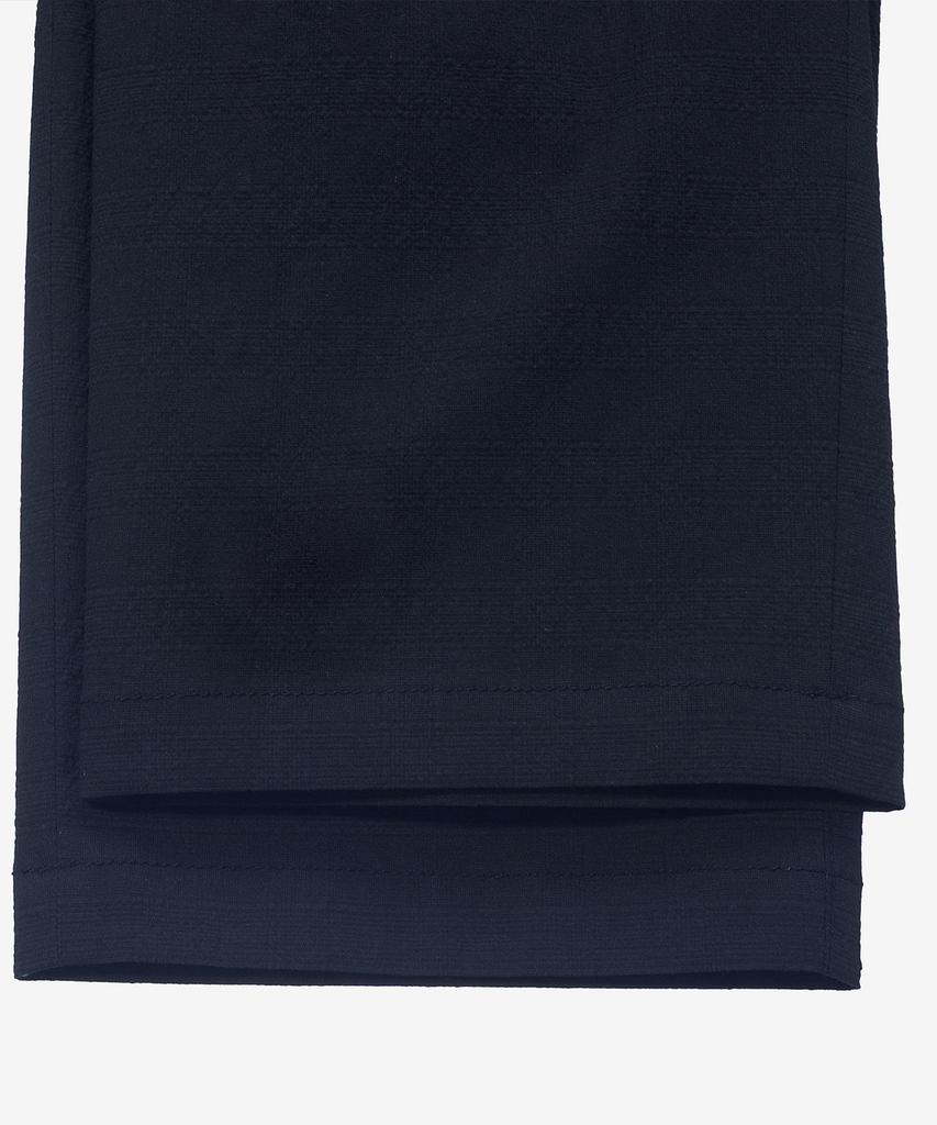 MINDBRIDGE [Couture] One-Puck Relaxed Fit Check Texture Seersucker Elastic Waist Pants