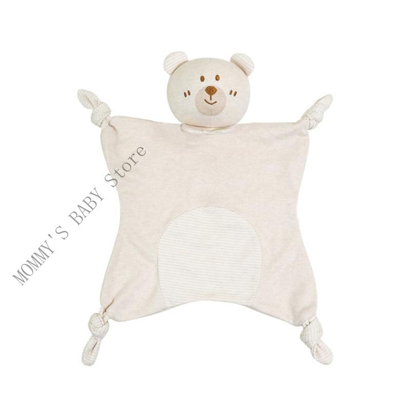 

Soft Baby Security Blanket Gentle Comfortable Appease Soothing Towel PP Cotton Animal Design for Newborns Toddler