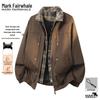 Mark Fairwhale Men's Casual Lapel Padded Jacket