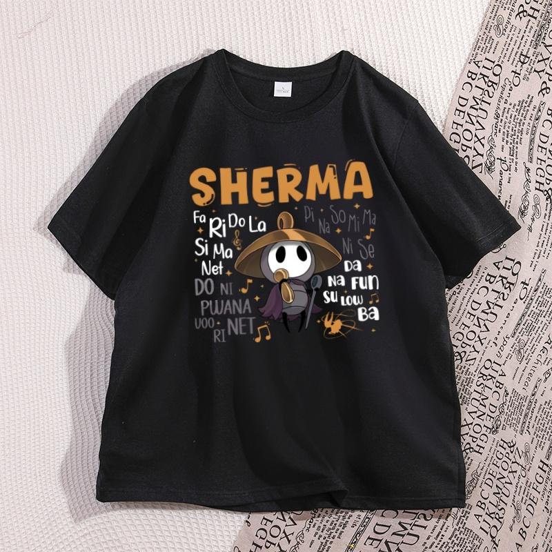 

Sherman Song Tshirt Fun Game Quotes Tshirt 2026 New Hot Selling Cotton Casual Short Sleeve Round Neck Street Wear Mens Top S
