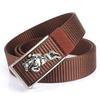 Belt Unisex Versatile And Slimming With Metal Buckle Belt Paired Jeans With