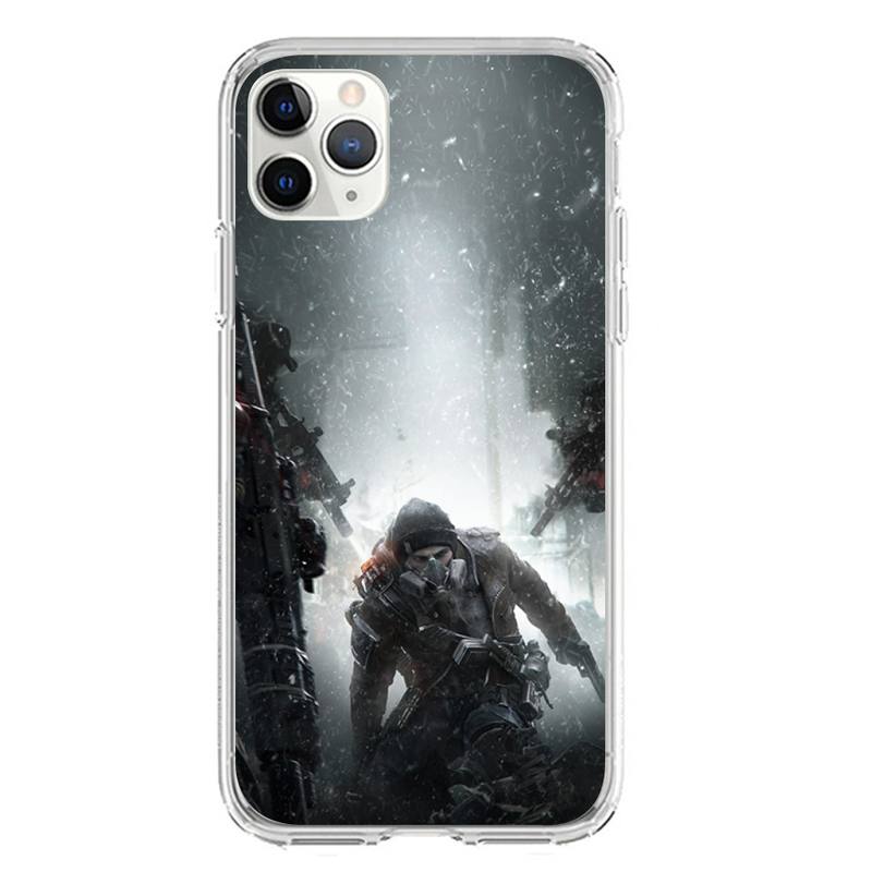Tom Clancy's The Division Phone Case For Iphone 7 8 Plus X Xs Max Xr 11 12 13 Mini Pro Max SE2 Transparent Soft Cover