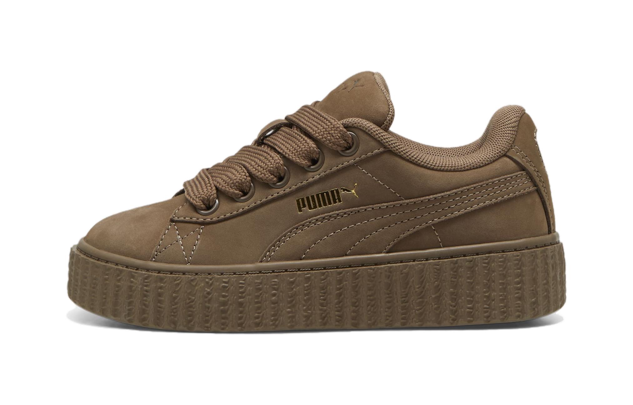 Puma Fenty X Creeper Phatty Little Kid Earth Tone Pack - Totally Taupe 399867-01 31