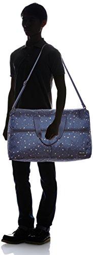 Hapitas Large Folding Boston Bag H0004 170 Starry Navy
