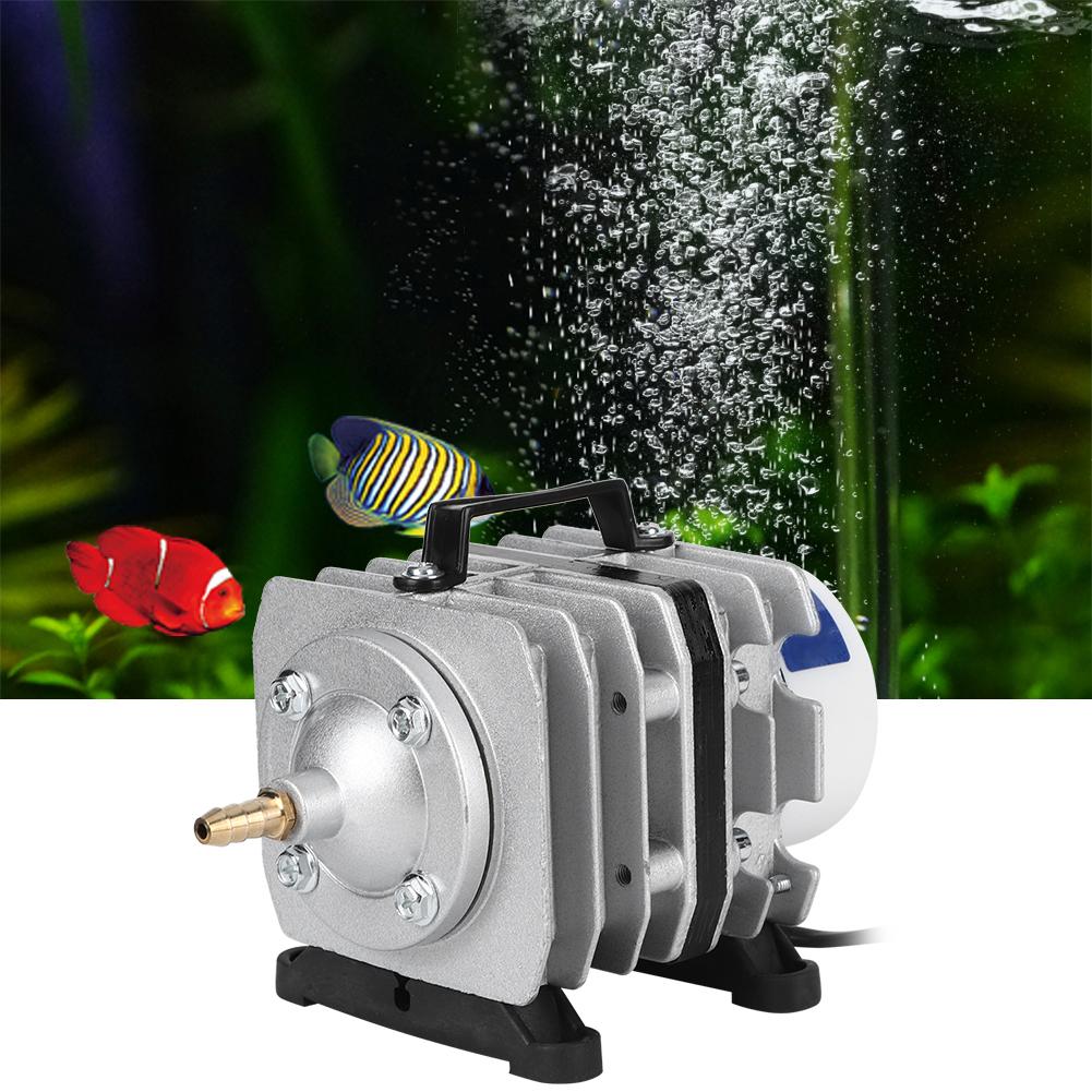 Aluminiumlegierung Elektromagnetische Luftpumpe Aquarium Aquarium Sauerstoff erhöhen Teichkultur Sauerstoffpumpe