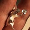 Alloy Rabbit Studs Earrings Alloy Zodiacs Animal Jewelry Trendy Accessories For Women Girls Daily Wear