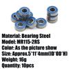10Pcs High Quality 10x15X4mm 6700ZZ 2Z DDU Inner Bore 10mm Miniature Deep Groove Ball Bearings MR115-2 R S MR93ZZ