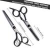 Haarschneidescheren-Set, Haarschneide-Ausdünnungsschere, Texturierungsscheren-Set, 6,5 Zoll, Haarschneideschere, Ki