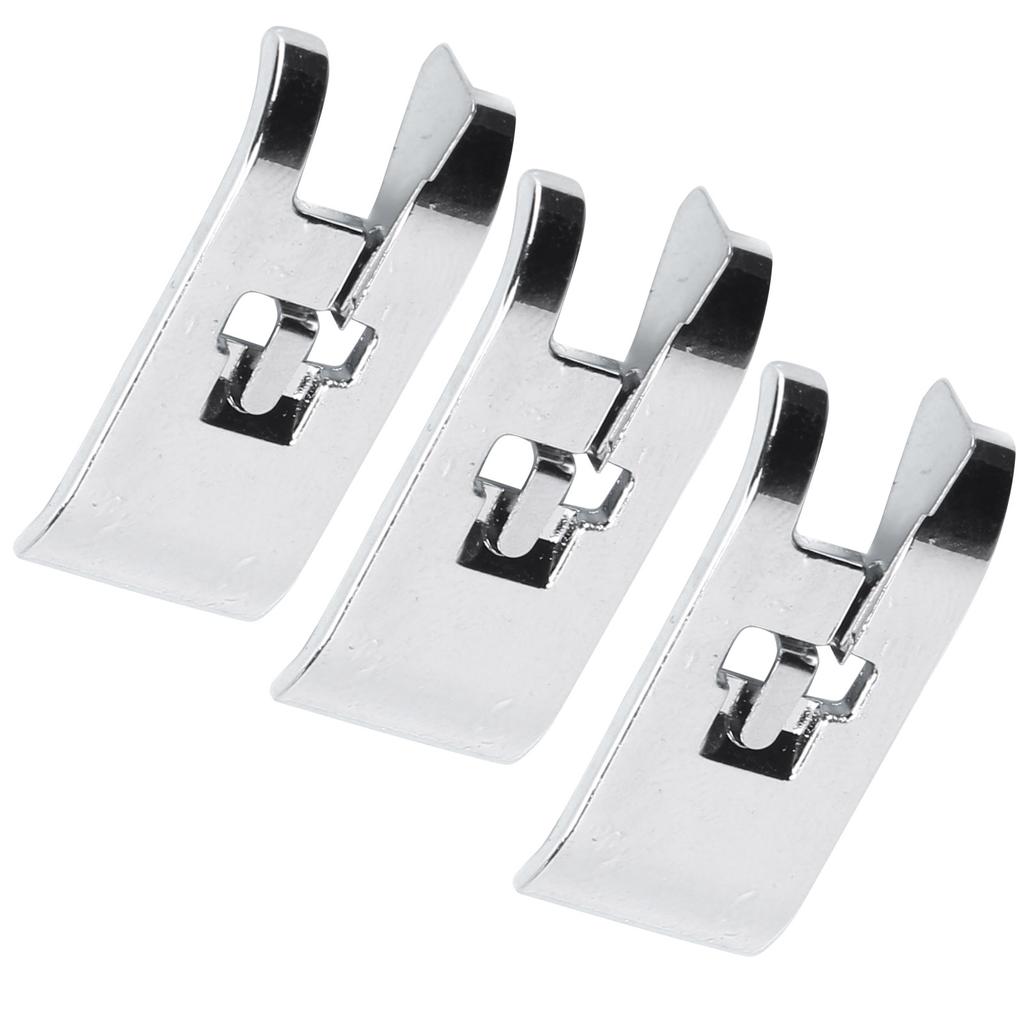 3pcs Presser Foot Auxiliary Replaceable Stainless Steel Durable Sewing Accessories for Tailor