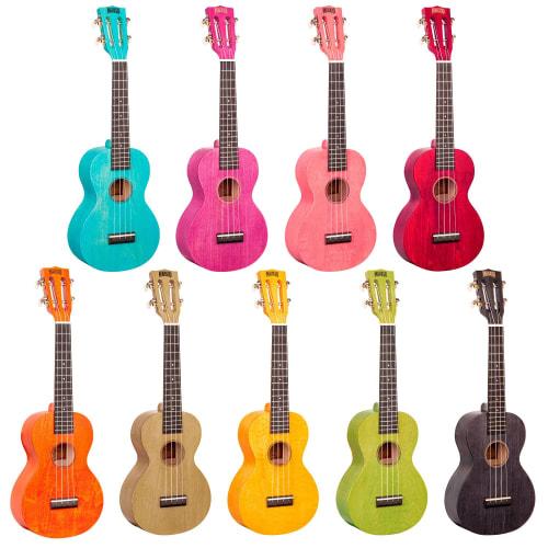MAHALO ISLAND SERIES Concert Ukulele, Aqua Blue, ML2 AB