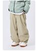Men's Casual Loose-Fit Pants: Trendy, Versatile, with Cuffs for Spring & Autumn