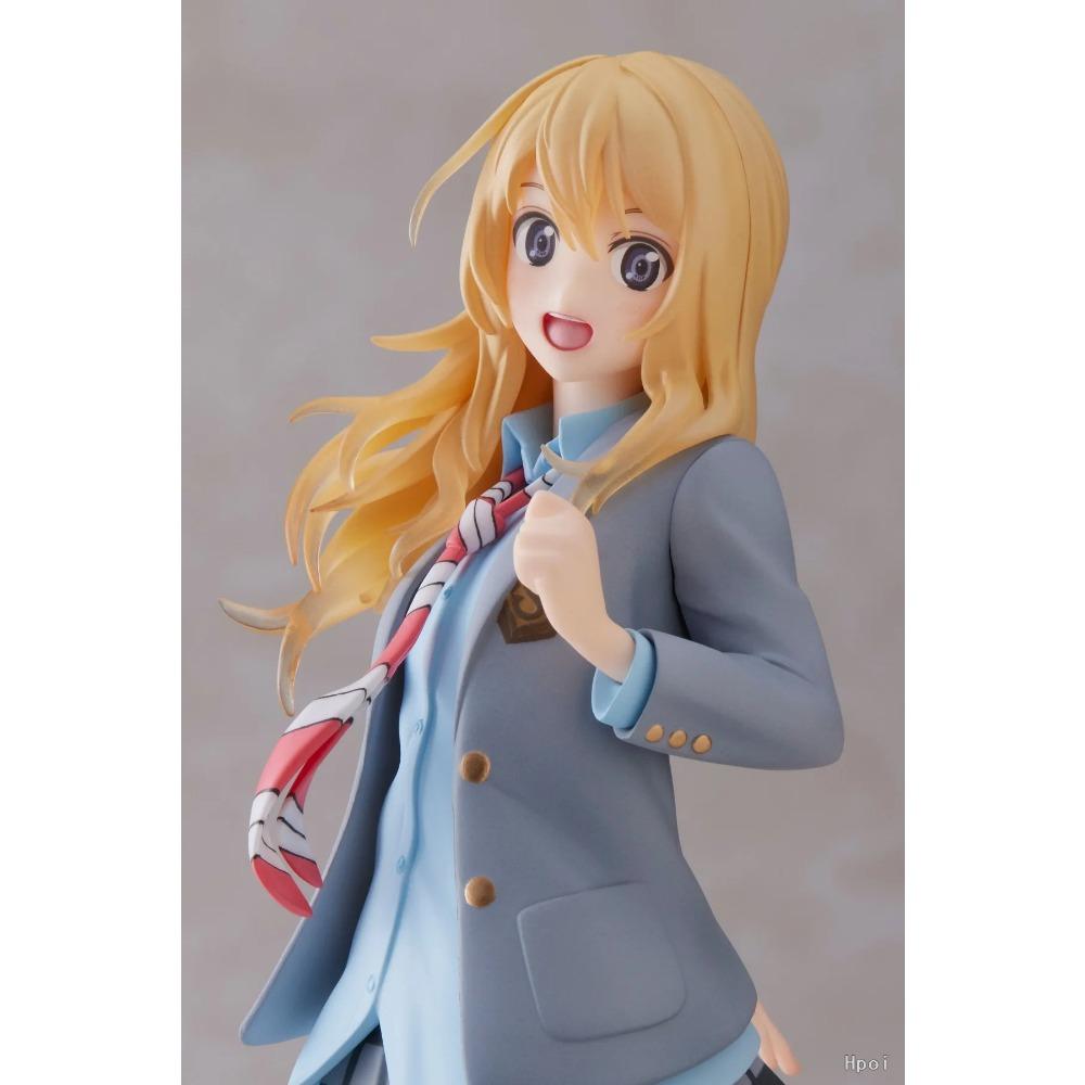 Anime Shigatsu wa Kimi no Uso Miyazono Kaori Figure Your Lie in April School Uniform JK Dress Up Model Toy Gift Action Figure
