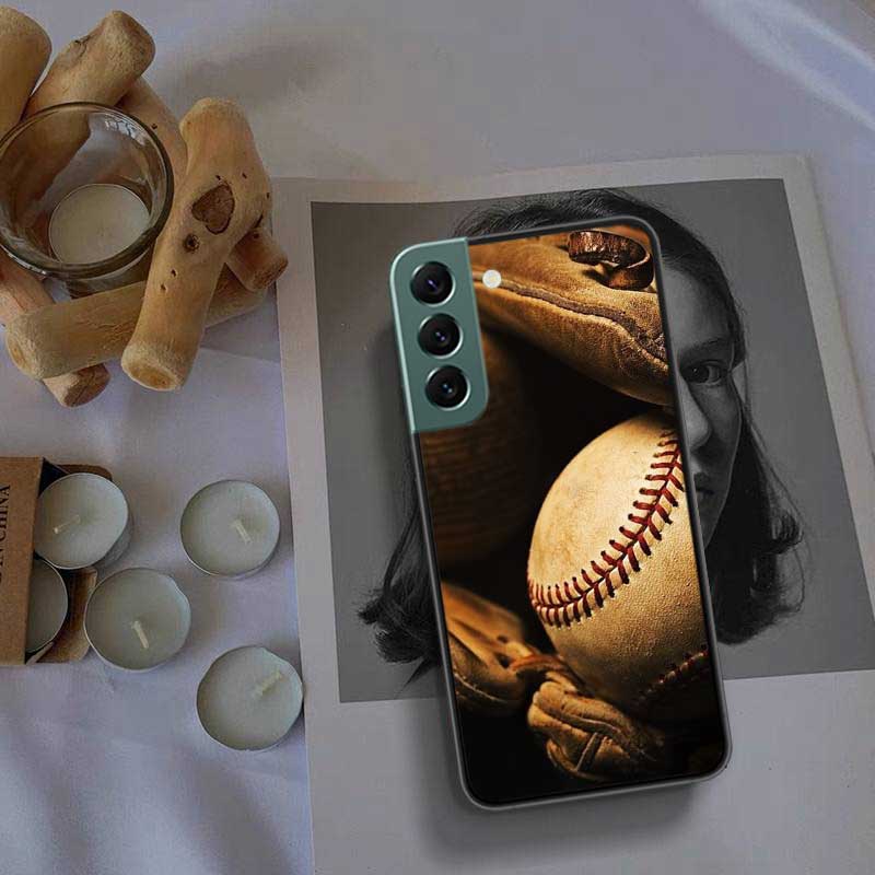 Baseball Phone Case For ASamsung A16 A26 A36 A56 A02 A03S A04S A05S Galaxy A55 A35 A25 A15 S10 Lite A9 A8 A7 A6 Plus A90 5G A80