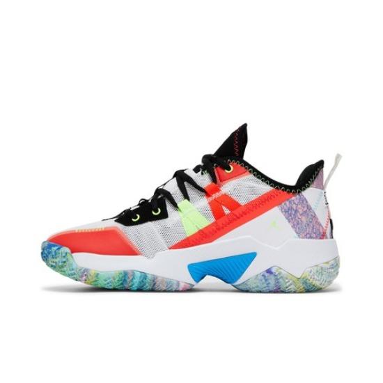 

Air Jordan Westbrook One Take 2 PF White Multi CW2458-101 EU 42.5 белый/зелёный