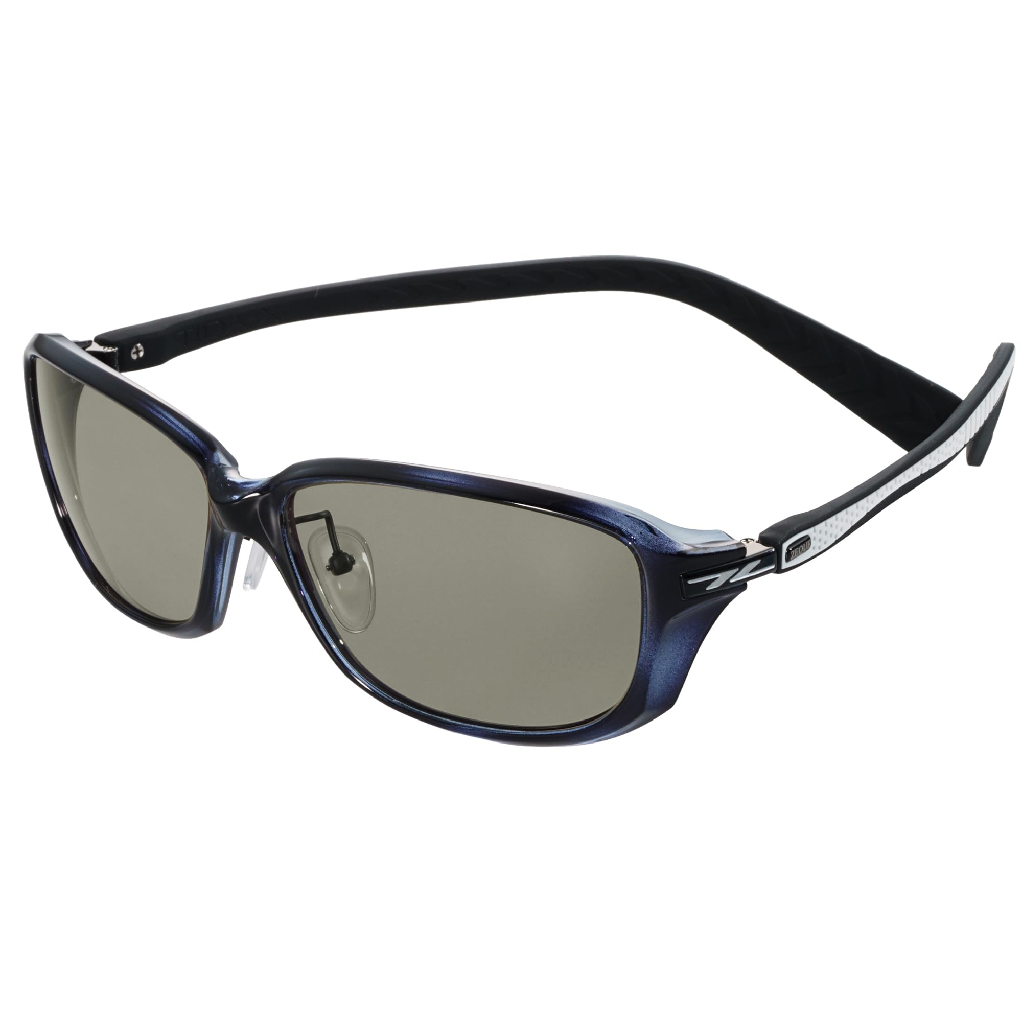 

Zeku Polarized Sunglasses Blue TRUEVIEW SPORTS [Zeque] TIDA-X (Tiida X) F-2307 Demi/White