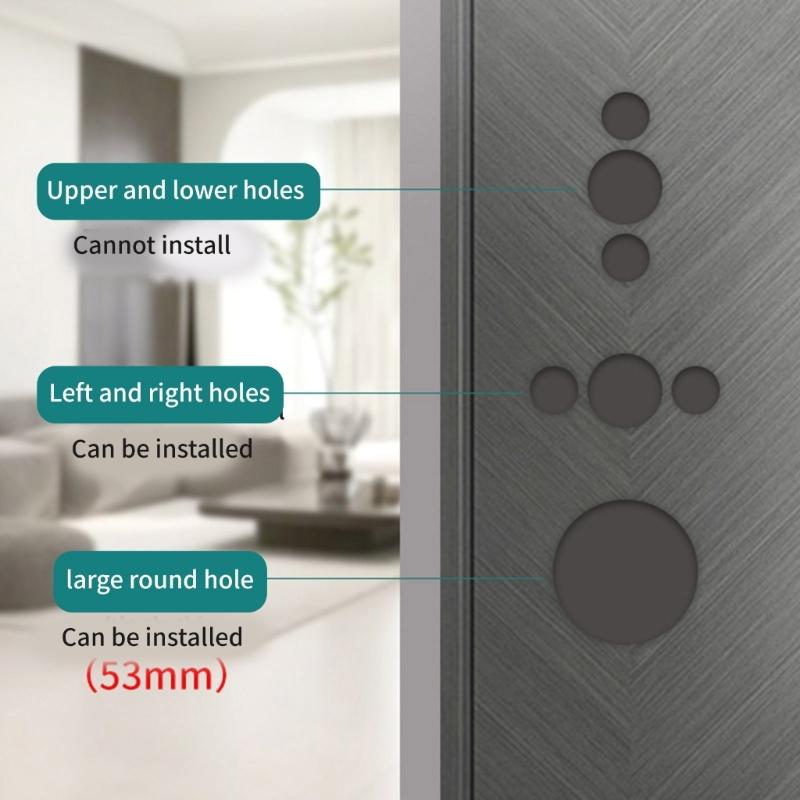 Okrągłe gałki ze stali nierdzewnej odporne na korozję, wzory zamków do drzwi wewnętrznych do wilgotnego środowiska i szybki montaż