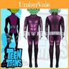 Halloween Teen Titans Anime Characters Cosplay Jumpsuit For Kids And Teens
