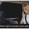 Car Side Window Sun Shades Window Sunshades Privacy Curtains, 100% Block Light Front&Back 4pcs