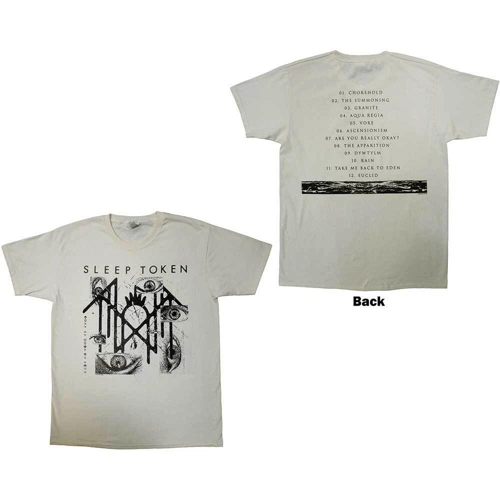 Унисекс футболка Sleep Token: Глаза (X-Large) 4XL