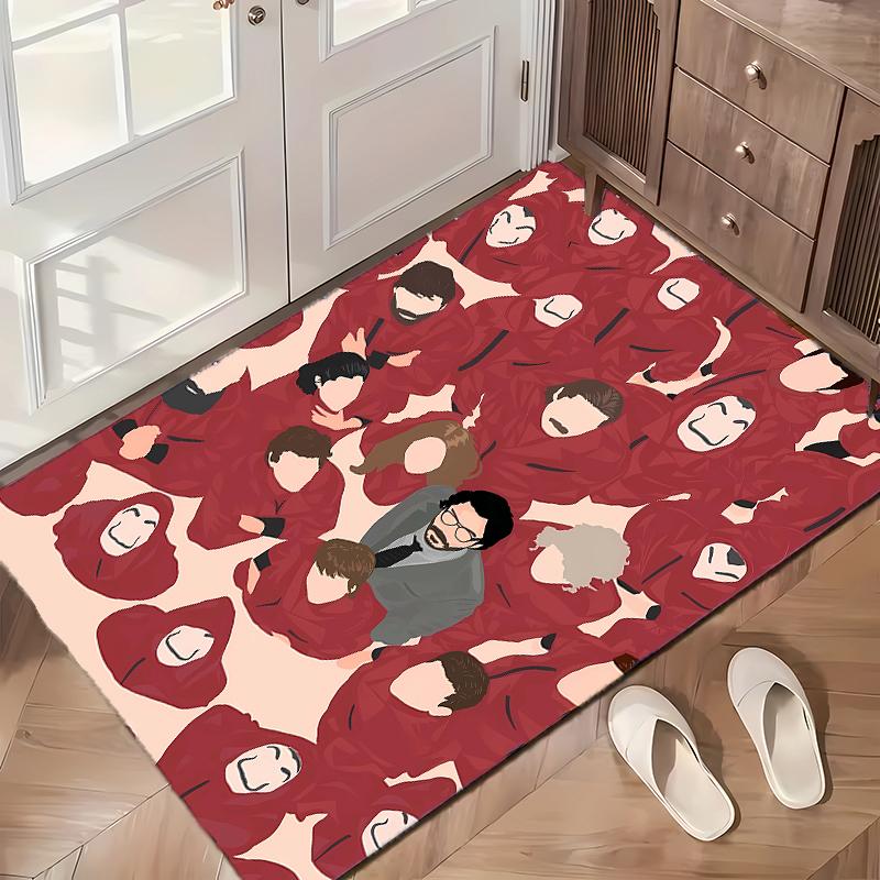 Money Heist (1) Office carpets suitable for living rooms bedrooms offices and kitchens a gift for modern home decor