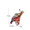 1PC Resin Mother Elephant Ornament Living Room Office Bedroom Home Furnishing Housewarming Gift Elephant Design Sculpture Crafts