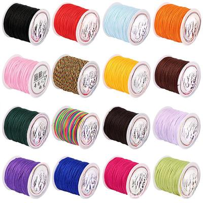 Taiwan Jade Line No. 72: 50m Hand-Woven DIY Rope for Jewelry and Beading