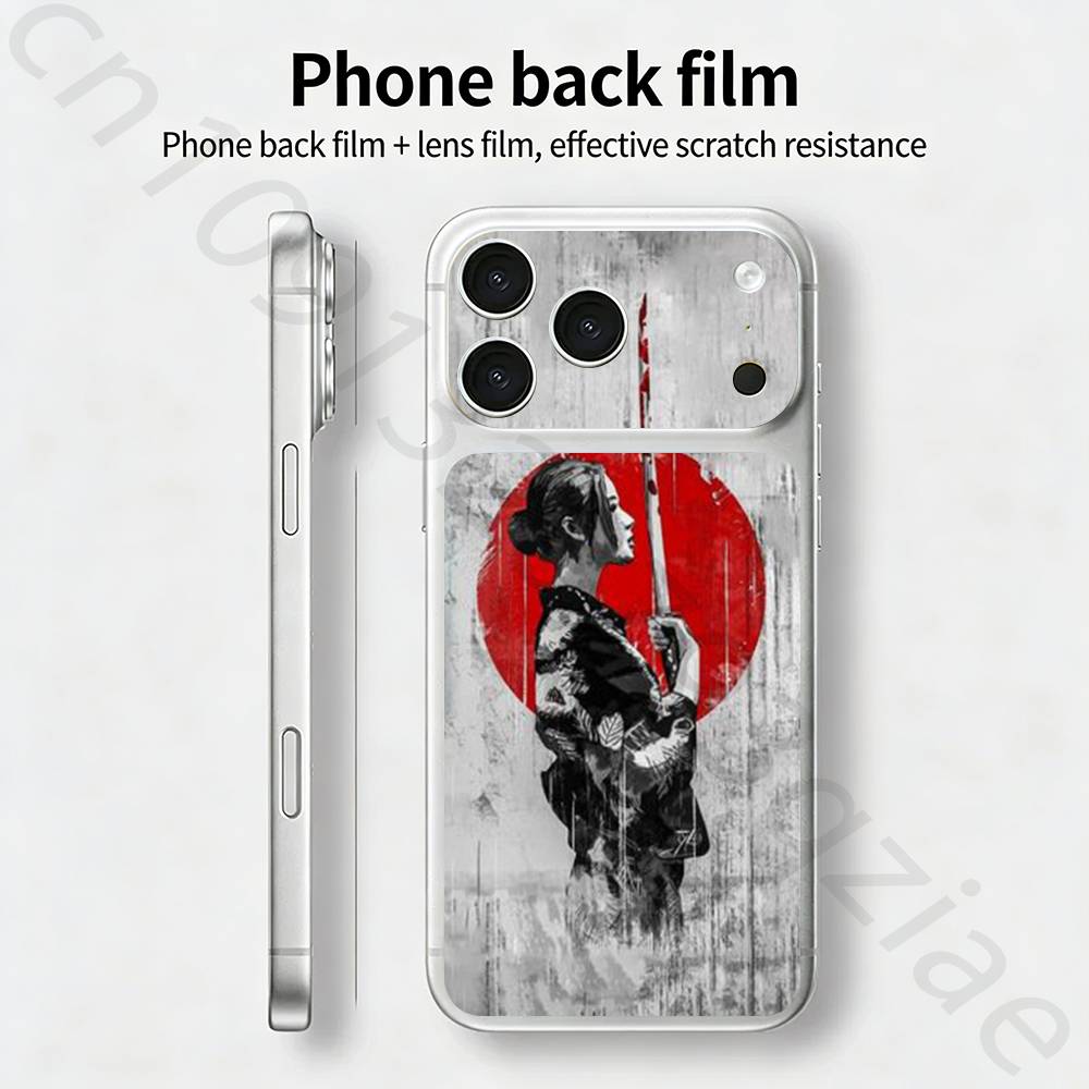 

Живопись эпохи Возрождения Наклейка-пленка Full Cover Skin Wrap 3D Цветная Задняя Защитная Наклейка для iPhone 17 pro Max /17 pro iPhone17promax