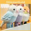 Parrot Plush Series Toy Keychain Clap Ring Cartoon Pendant Gifts Decoration