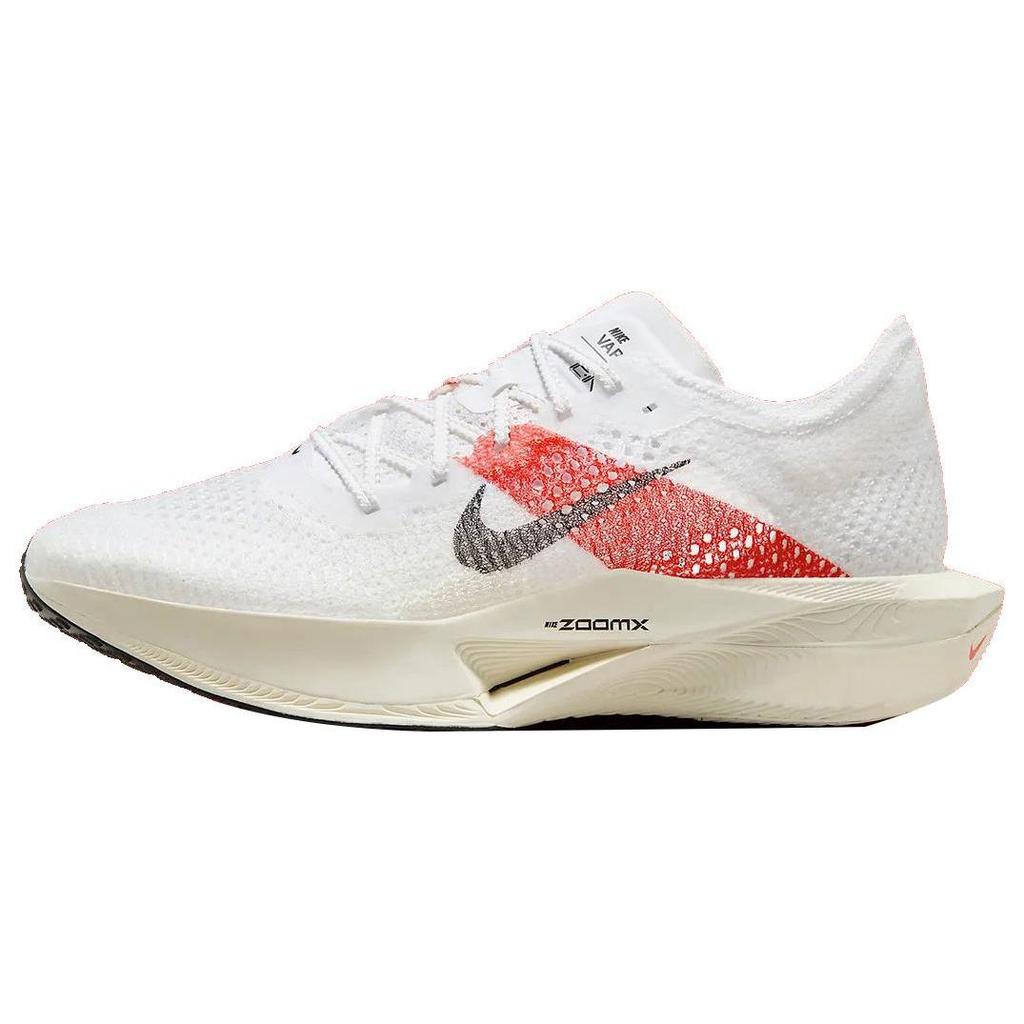Nike ZoomX VaporFly Next% 3 'Eliud Kipchoge' (Unisex) White / Black / Chile Red / Coconut Milk Running Shoes FD6556 100