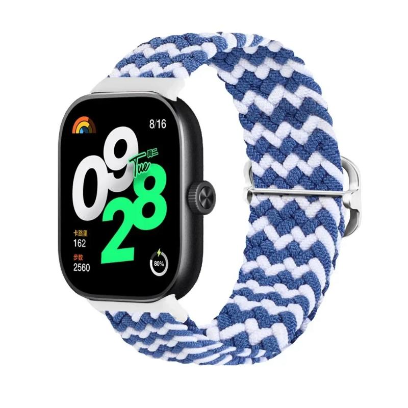Nylon Strap For Xiaomi Mi Band 7 9 8 Pro Elastic adjustable Braided solo loop Replacement belt Bracelet Correa Redmi watch 4 5 6
