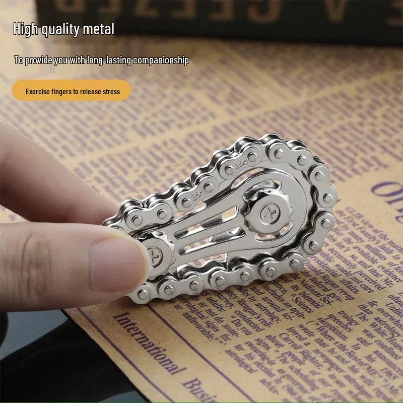 Multi-Play Finger Zahnrad Schwungrad: Metall Fidget Spinner & Dekompressionsspielzeug