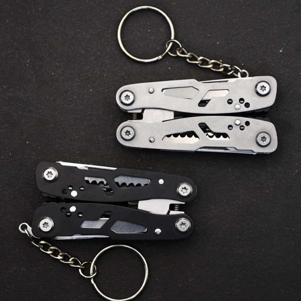New Mini Multi Tool Pliers Repair Tool Portable Folding Pliers Stainless Steel Multi Purpose Survival Pliers Tools Outdoor Use