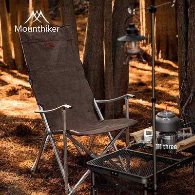 Górskie Krzesło Kempingowe Składane Aluminiowe Outdoorowe