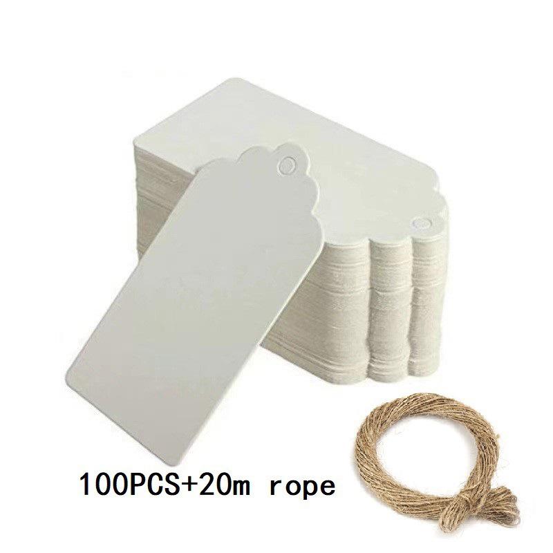 

100 шт. Бирки из крафт-бумаги с веревочками, ручная работа, с любовью, бирки для одежды, бирки для конфет/подарков/печенья, этикетки для упаковки, карточки