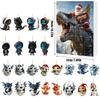 Christmas Countdown Blind Box Mini Acrylic Dragon Baby Hanging Decor For Holiday Gift Giving