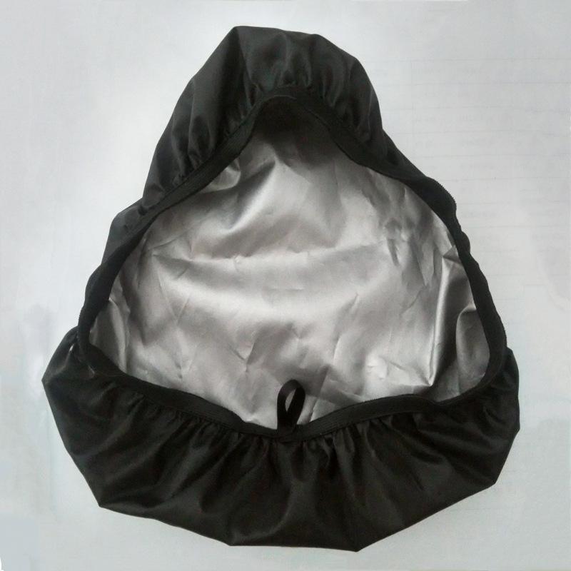 2Pcs Outdoor Bicycle Saddle Rain Cover Bicycle Seat Cushion PVC Waterproof Seat Cover Hot-pressed Bicycle Rain Cover